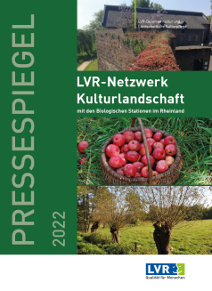 Cover des Pressespiegels zum LVR-Netzwerk Kulturlandschaft 2022